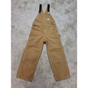 Vtg 00s Carhartt Double Knee Overalls Size 36 Used
